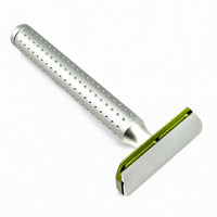 Parker AeroShave Aluminium Double-Edge Safety Razor Long Handle