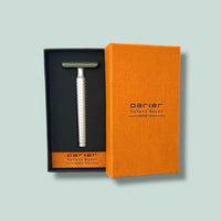 Parker AeroShave Aluminium Double-Edge Safety Razor Long Handle