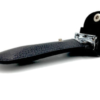 Parker Black Leather Safety Razor Case