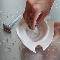ShaveBowl Stone White