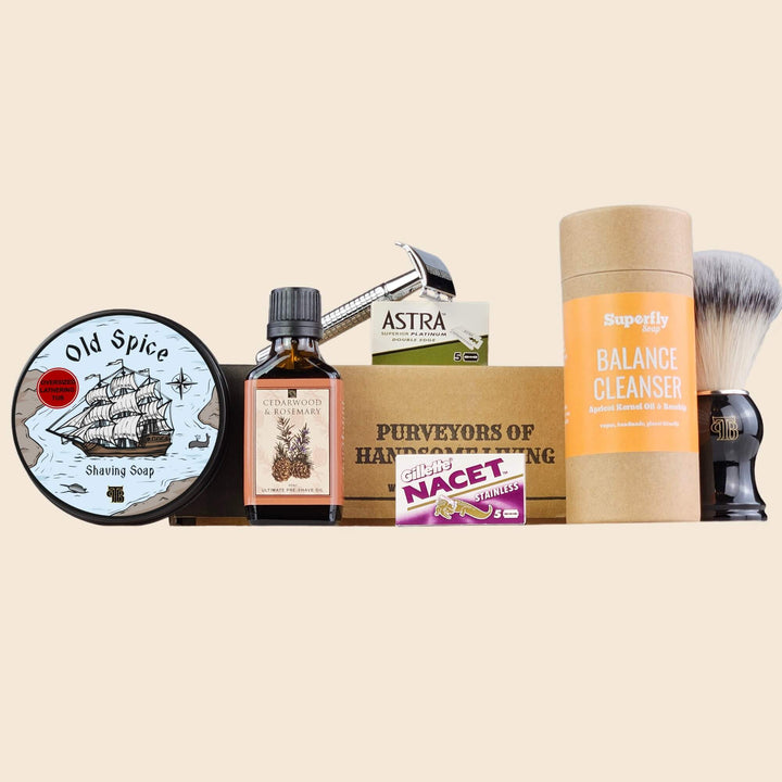 FebMarch 2025 Shaving subscription Box from The Personal Barber Shaving Club