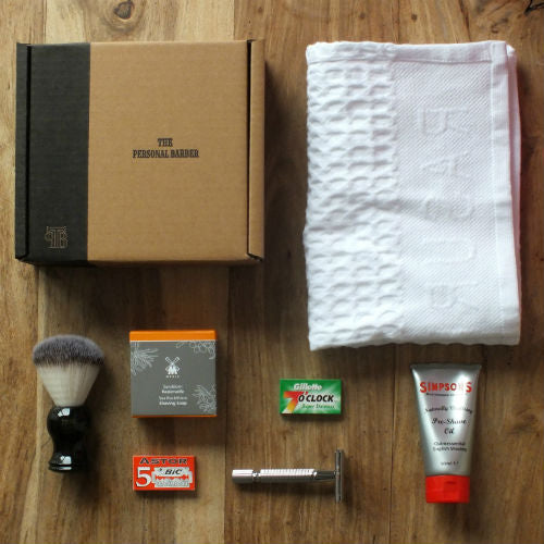 August Subscription Box: A Traditional Barbershop Shave