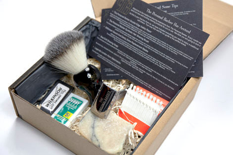 Our First Month's Shaving Subscription Box: Everything You Need For A Wet Shave (February 2015)