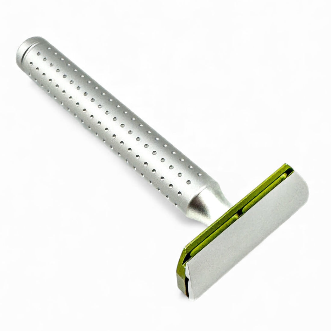 Parker AeroShave Aluminium Double-Edge Safety Razor Long Handle