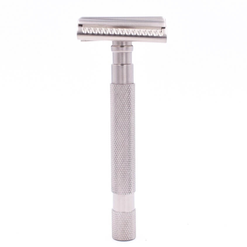 Parker 55SL Semi-Slant Double-Edge Safety Razor – Satin Chrome