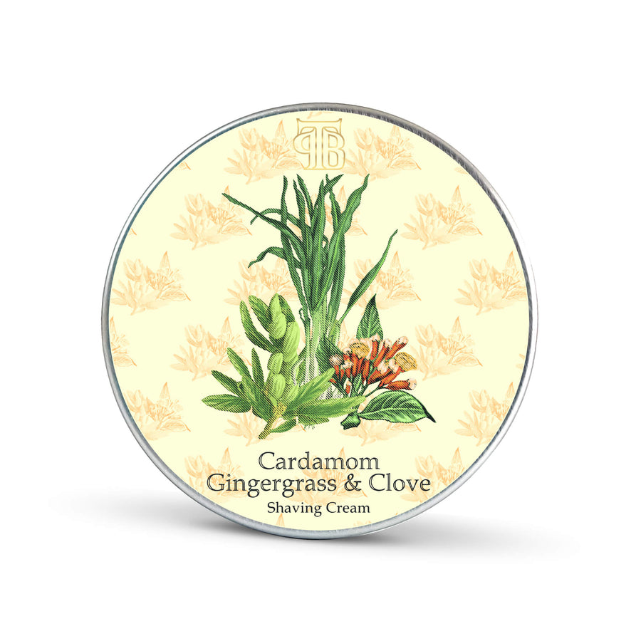 The Personal Barber Cardamom, Gingergrass & Clove Shaving Cream