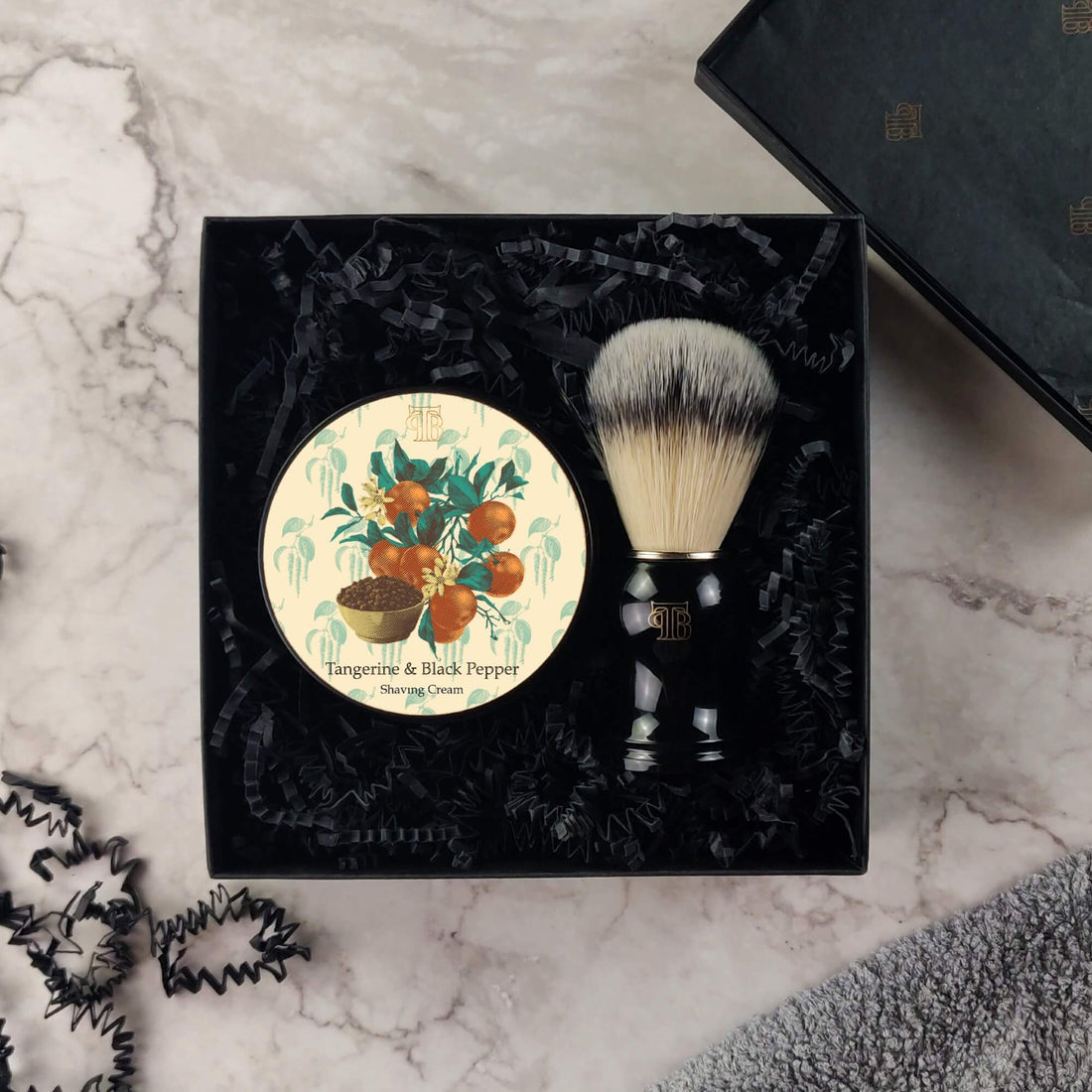 Shaving Cream And Brush Gift Set