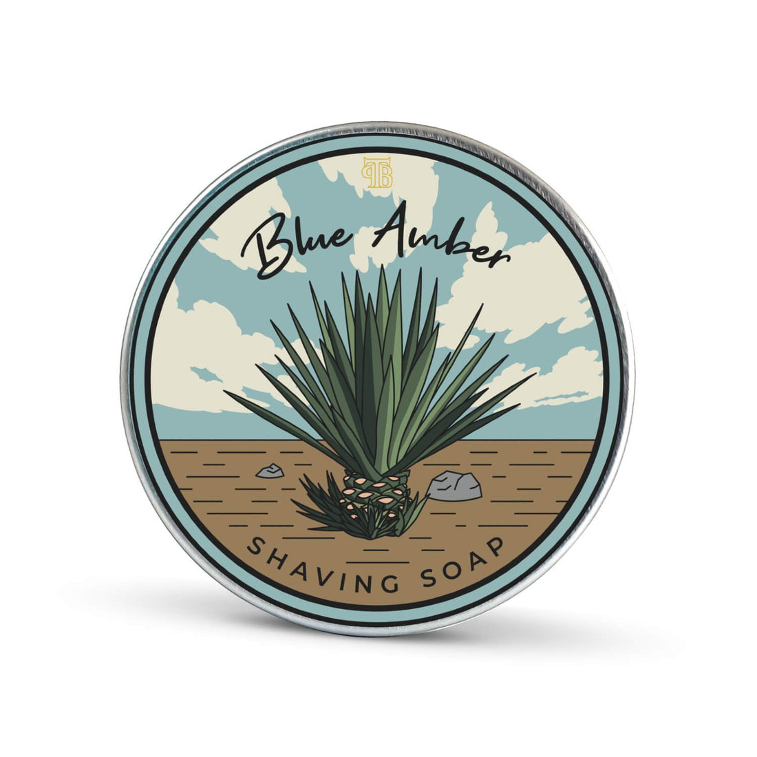 Blue Amber Shaving Soap