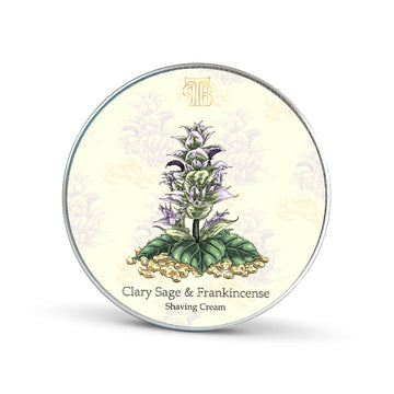 The Personal Barber Clary Sage & Frankincense Shaving Cream