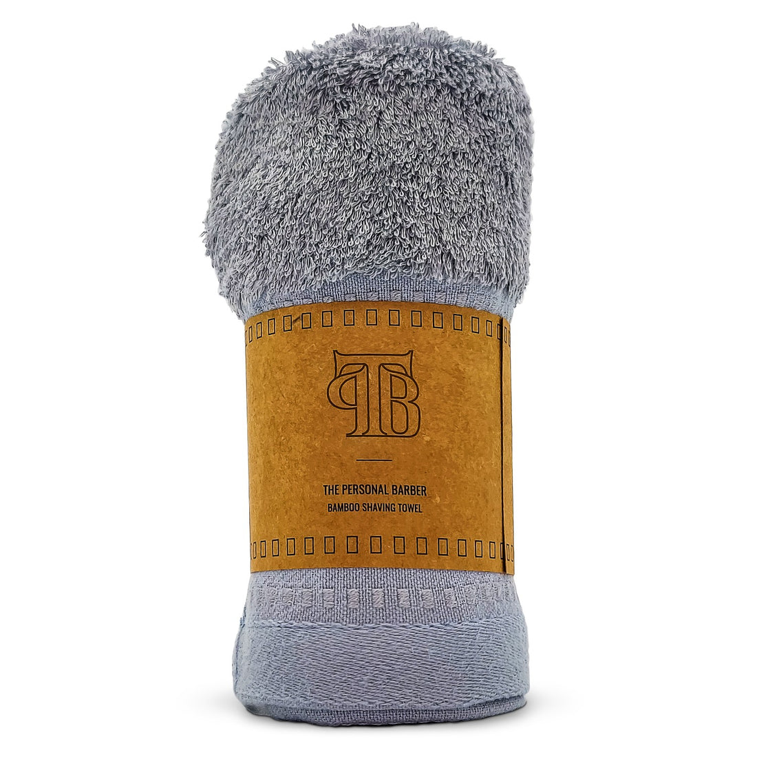 The Personal Barber Grey Bamboo Shaving Towel