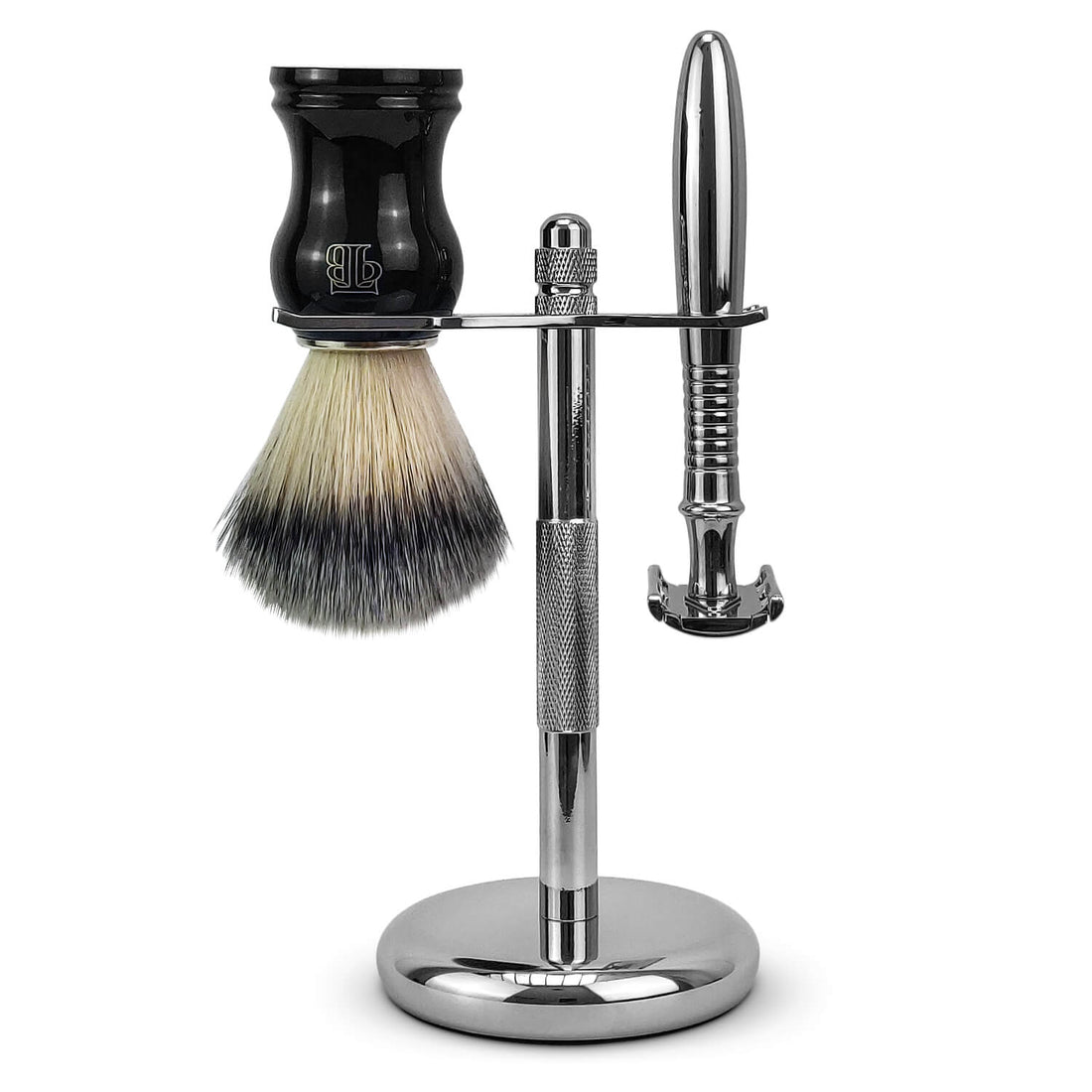 The Personal Barber Razor And Brush Stand
