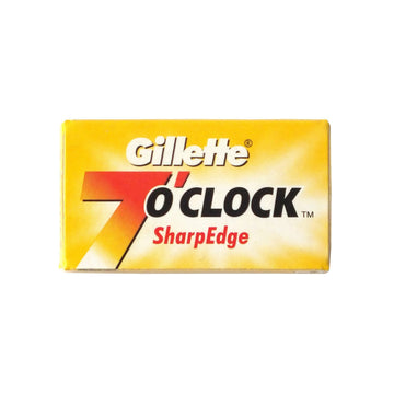Gillette 7 O'Clock SharpEdge DE Blades 