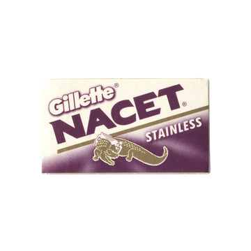 Gillette Nacet Double Edge Safety Razor Blades 