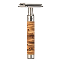 Muhle R95 Rocca Birch Bark Safety Razor 