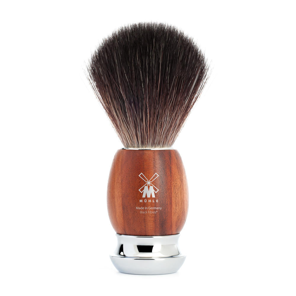 Muhle Vivo Plumwood Black Fibre Shaving Brush 