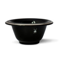Muhle Black Porcelain Shaving Bowl 