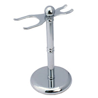 Parker Chrome Shaving Brush And Safety Razor Stand 